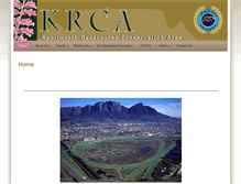 Tablet Screenshot of krca.co.za